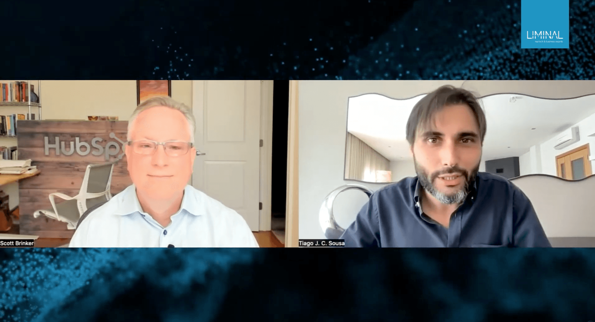 Tiago J. C. Sousa entrevista Scott Brinker no podcast MarTech Talks by Liminal
